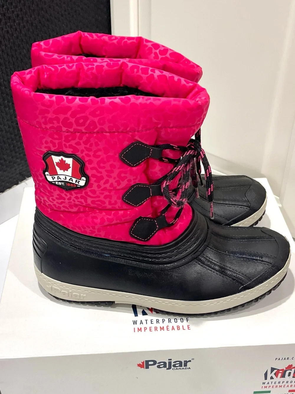 Pajar Waterproof -40F Kids Winter Boots NIB
